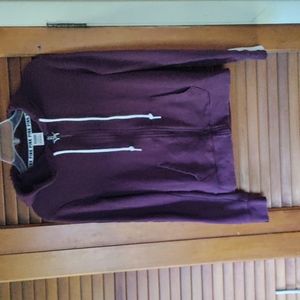 Pink Victoria's Secret women's size small hooded sweatshirt